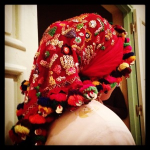 Gorgeous Berber headscarf