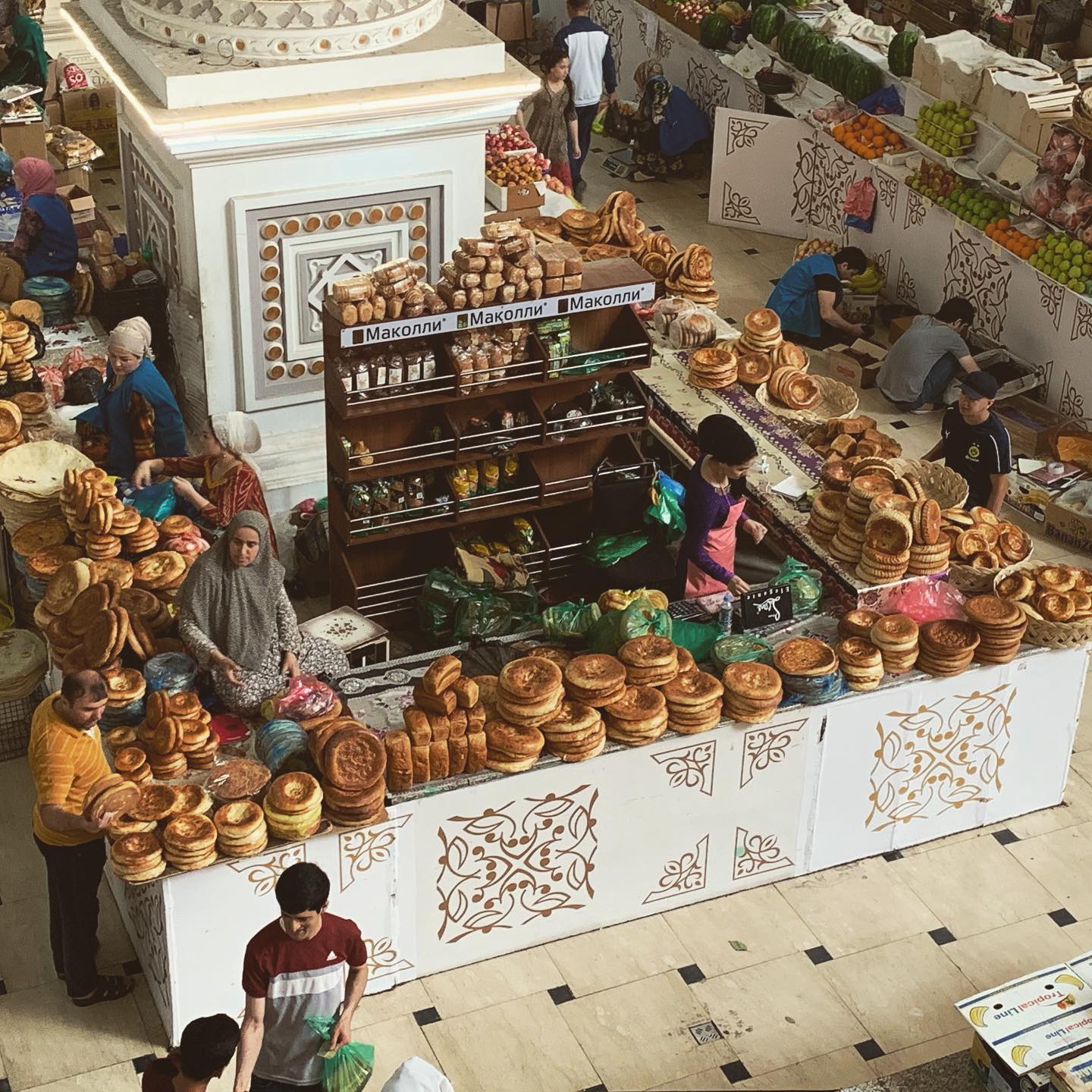 Inside Mehrgon Market